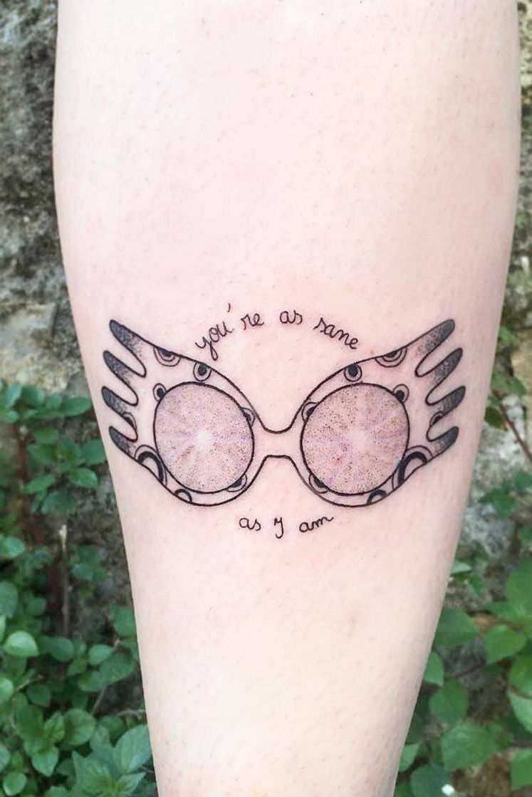 Moda Harry potter tatuagem Luna 💜