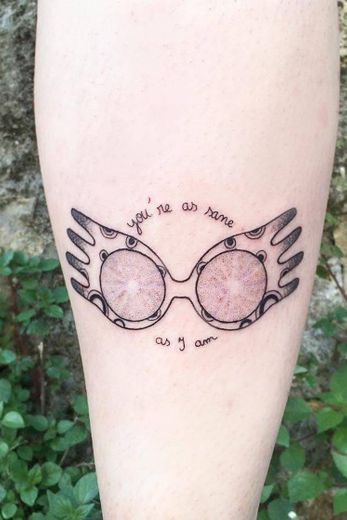 Harry potter tatuagem Luna 💜