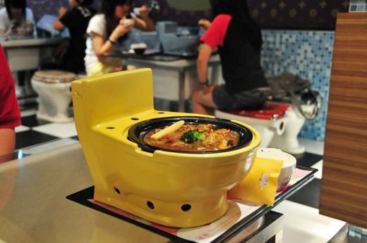 Modern Toilet Theme Restaurant