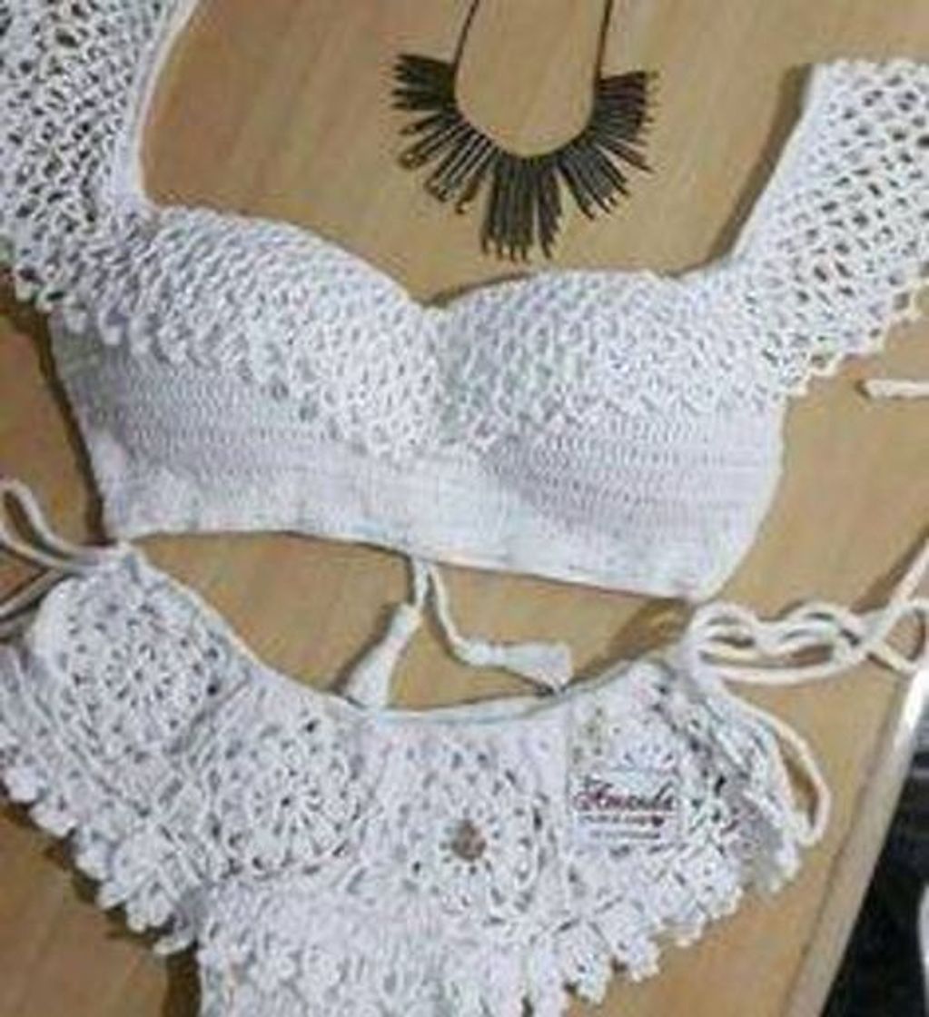 Moda Biquini de croche 