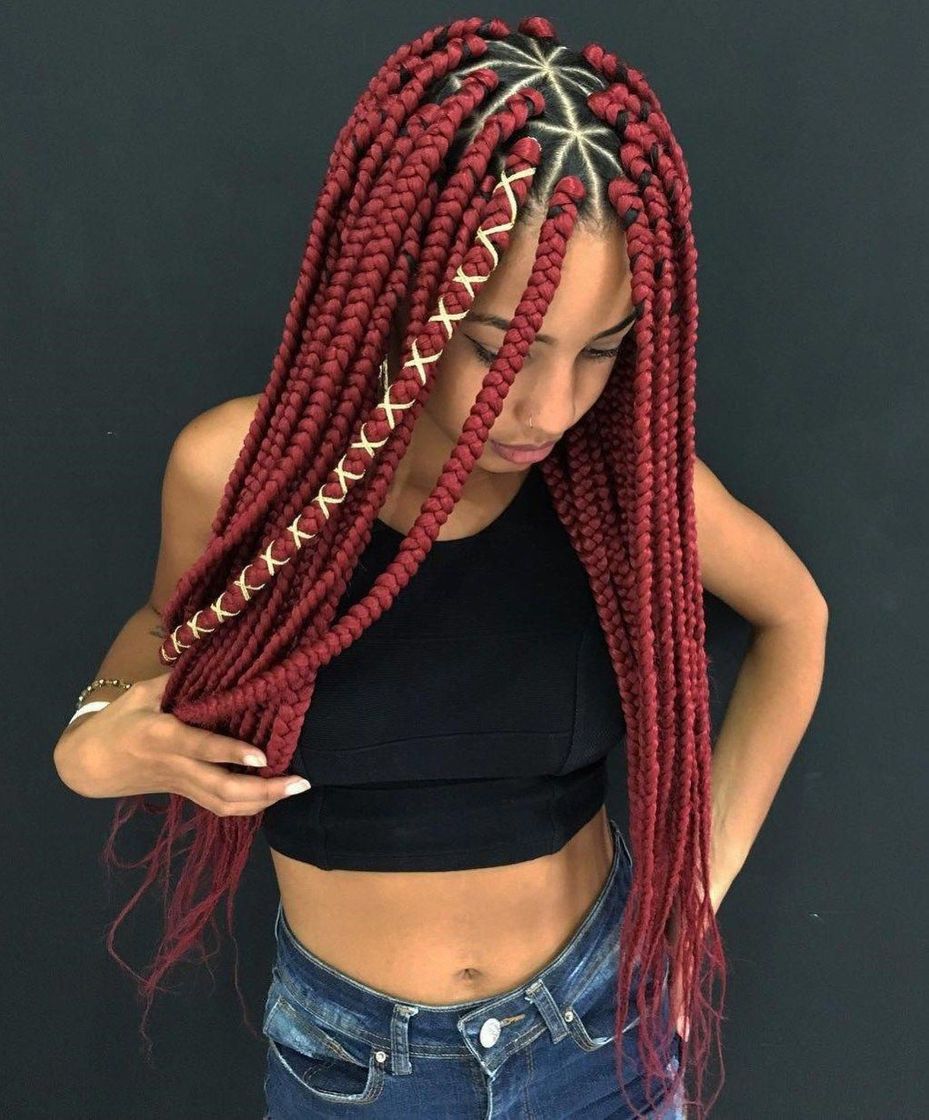 Box braids inspiração 