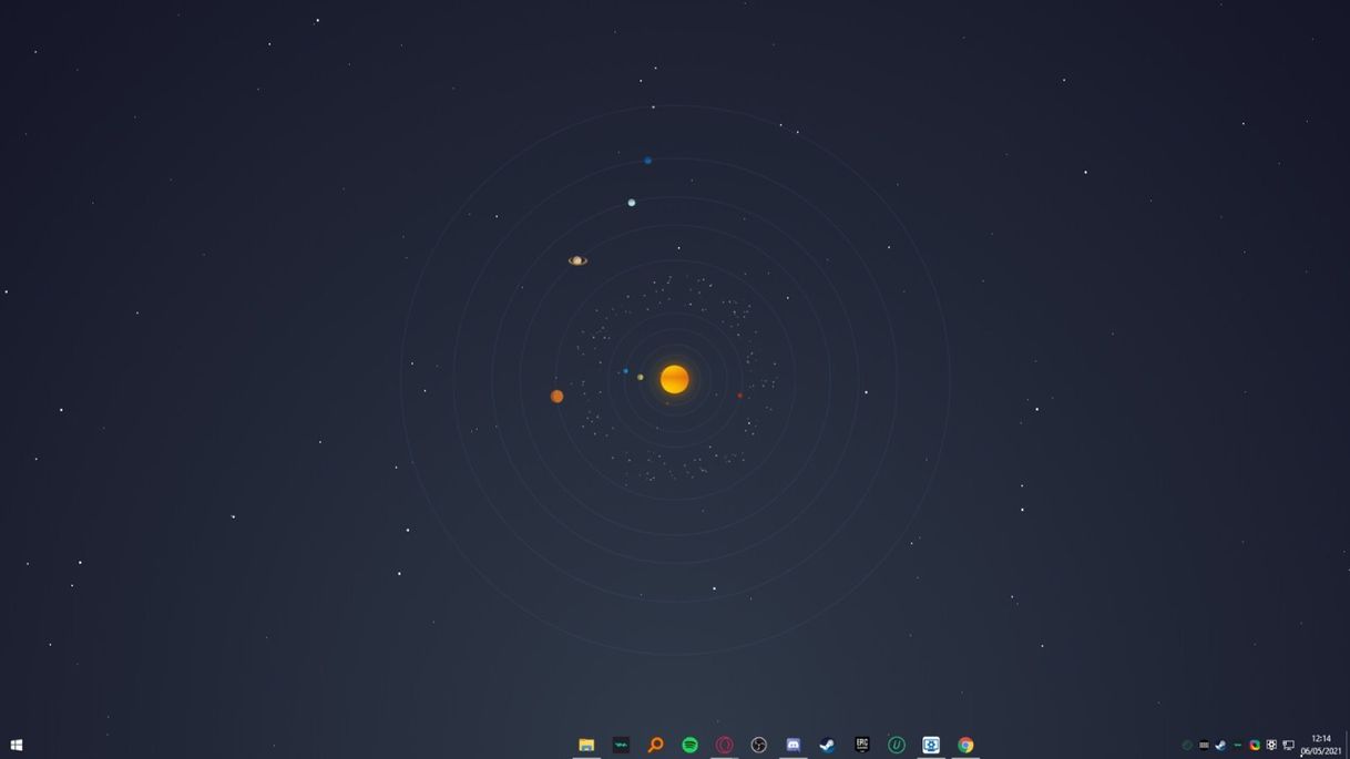 Social Solar System 