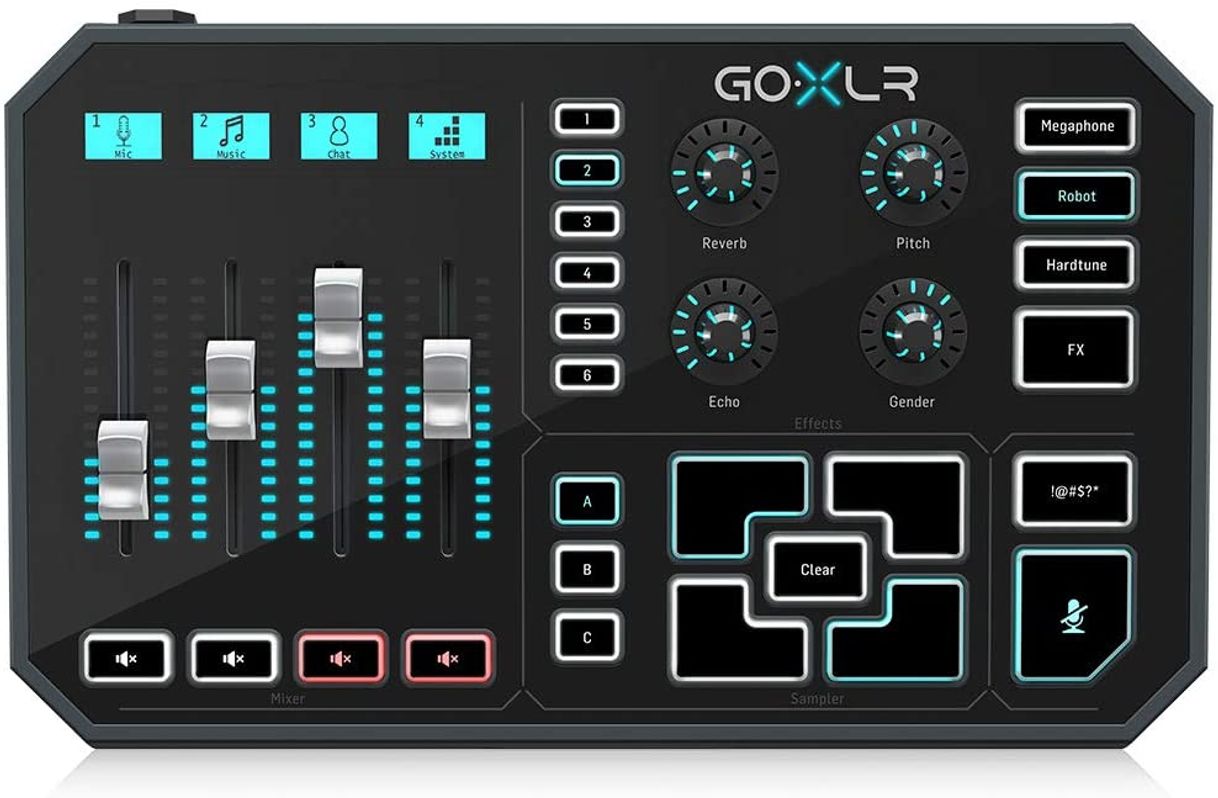 Product TC Helicon GoXLR Mini- Mixer & USB Audio Interface for Streamers