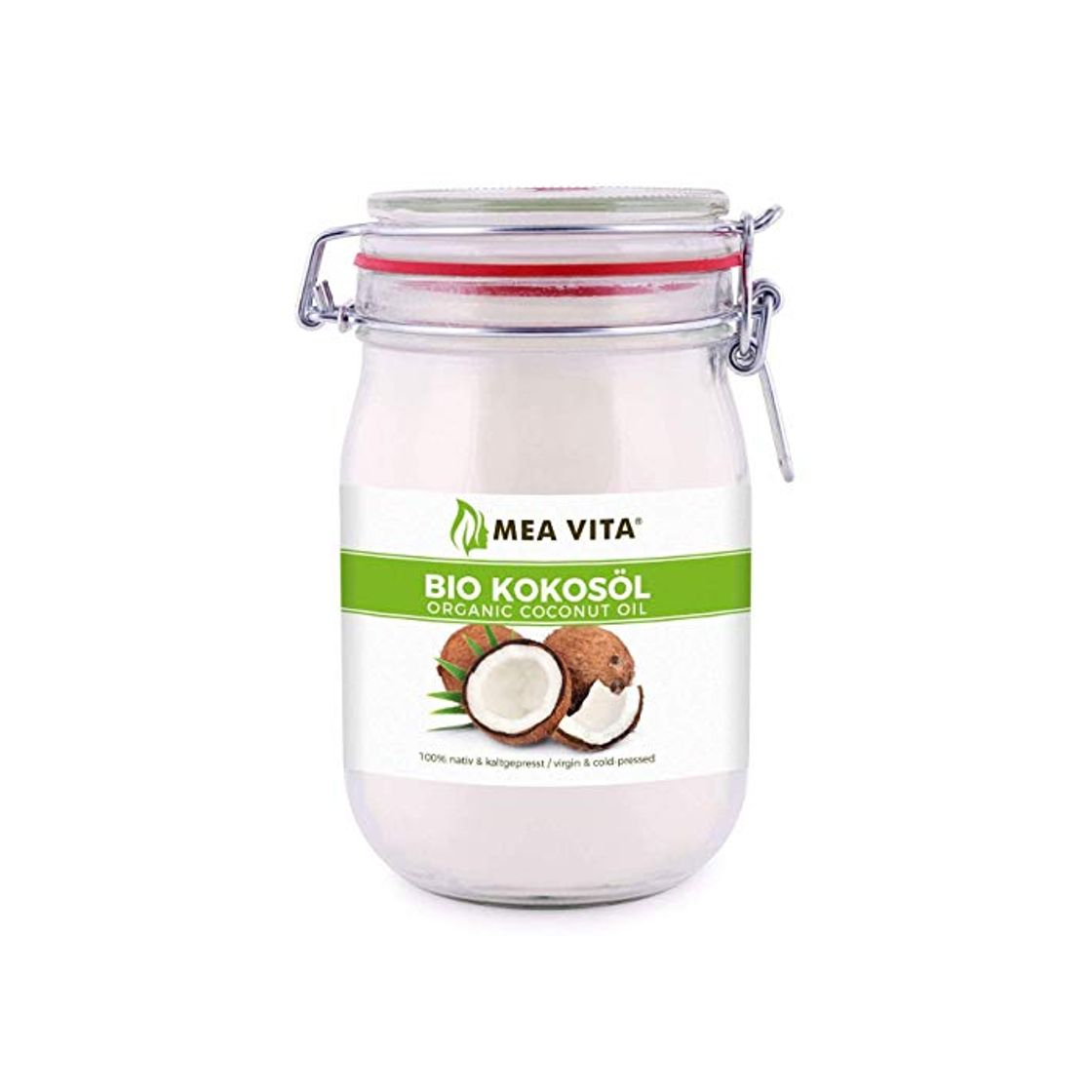 Producto Aceite de coco ecológico MeaVita en tarro de planchado, nativo, 1 unidad