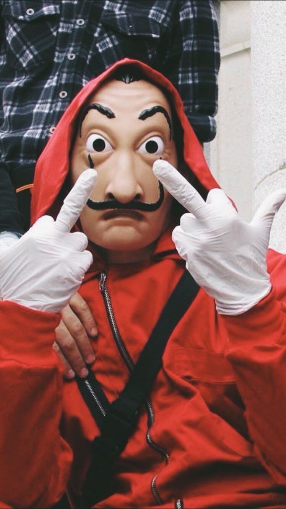 Social Lá casa de Papel 