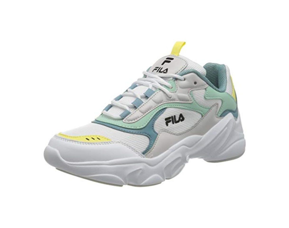 Fashion Fila Collene, Zapatillas Mujer, Blanco