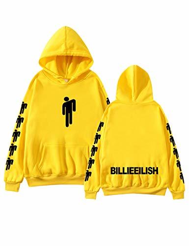 Fashion Sudadera Billie Eilish Mujer, Sudadera Billie Eilish Niña Hombres Deporte Casual Impresión