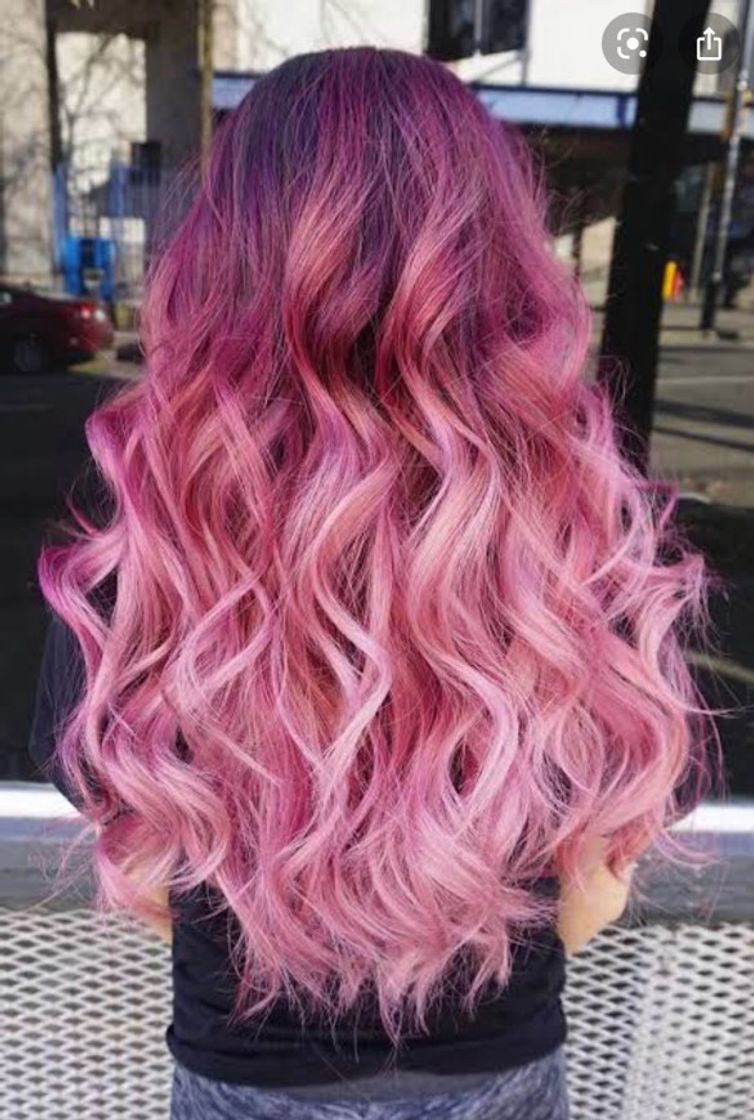 Fashion Cabelo rosa 💓