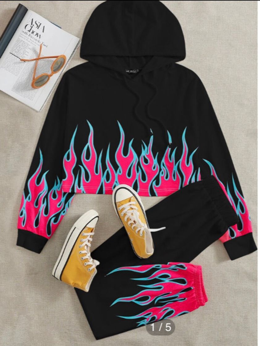 Moda Conjunto fogo 🔥 💖