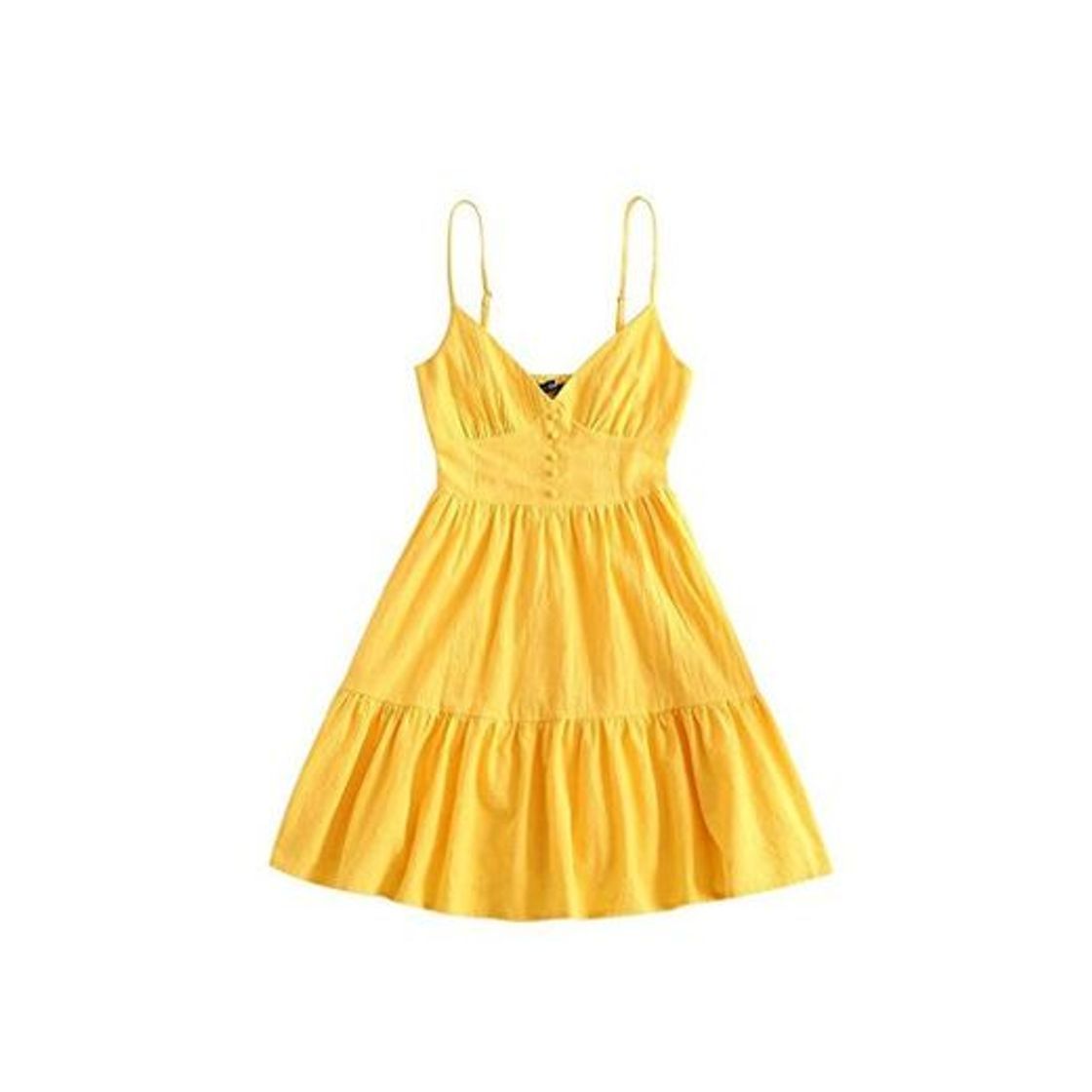 Social ZAFUL Vestido para mujer con volantes ahumados