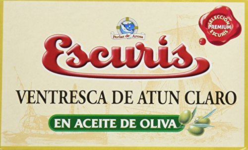 Products Escuris Ventresca de Atún Claro en Aceite de Oliva - Paquete de