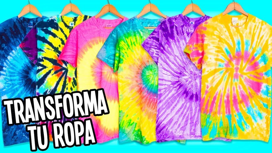 Moda Transforma tu ropa vieja a nueva ❤️tiñe tus playeras/remeras