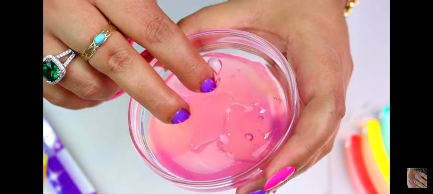 Social Slime de agua sin pegamento 