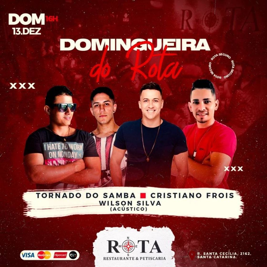 Social Chaaaaama que Domingo tem Pagode no Rota