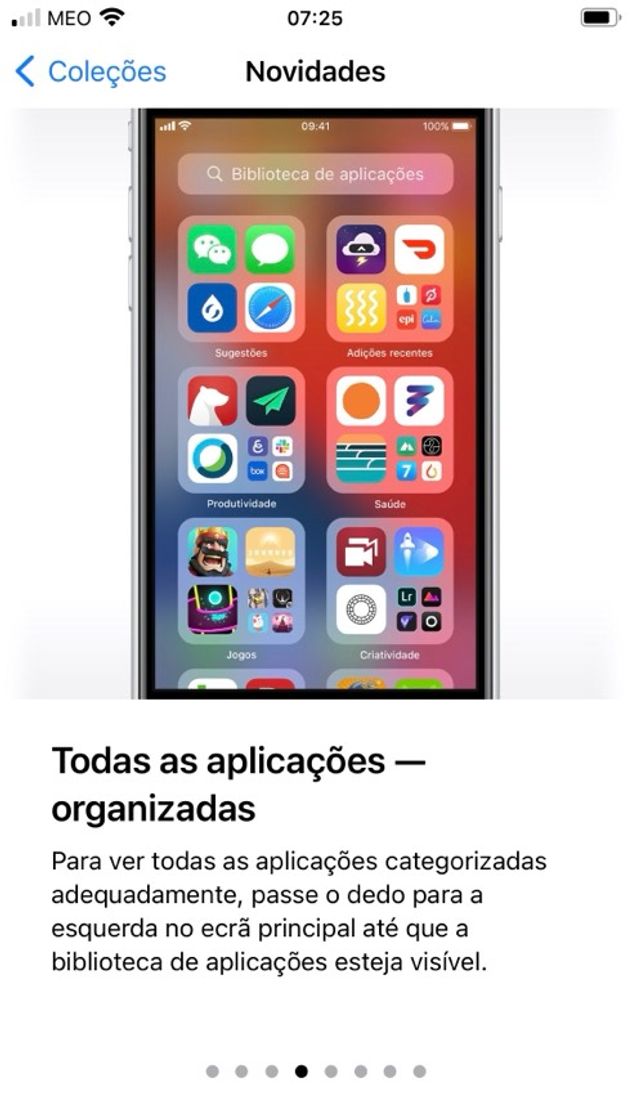 Moda Actualizações IOS14