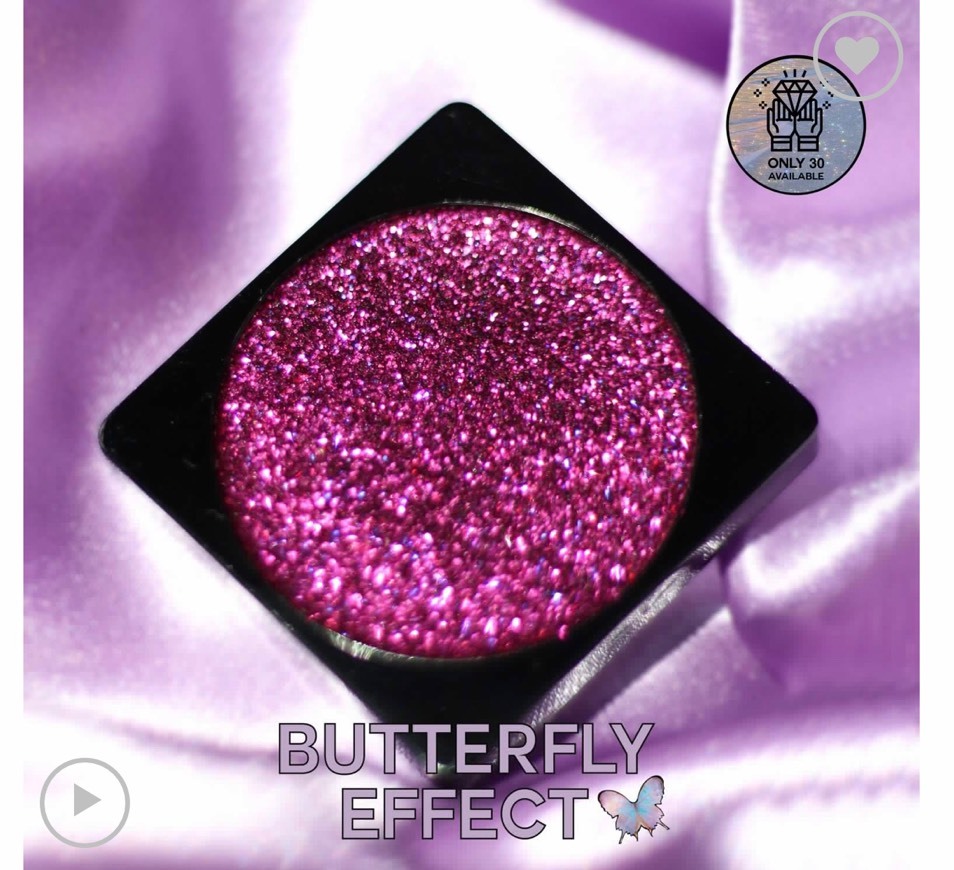 Fashion Creamy Glitter Butterfly Effect Musa Makeup