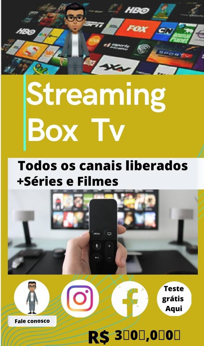 Moda Servidor de canais iptv