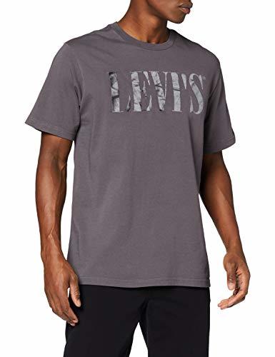 Fashion Levi's Relaxed Graphic tee Camiseta, Gris