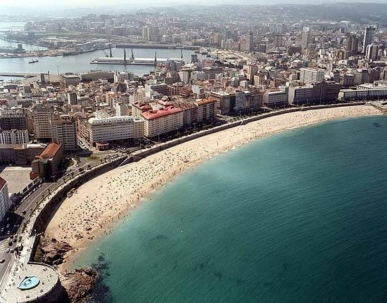 Lugar Playa de Riazor