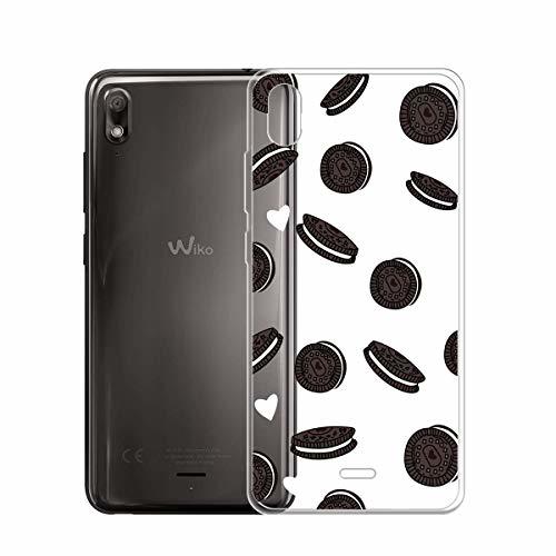 Producto HYMY Wiko View 2 GO Funda - Transparente Oreo TPU Silicona Suave