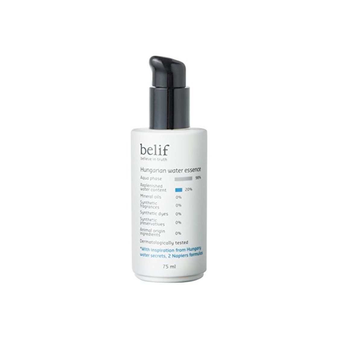 Productos Belif húngaro esencia de agua 2.5 oz