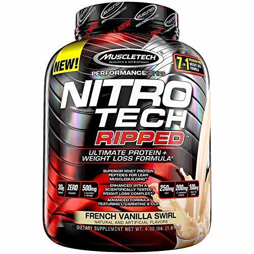 Beauty Muscletech Performance Series Nitro-Tech Ripped French Vanilla Swirl