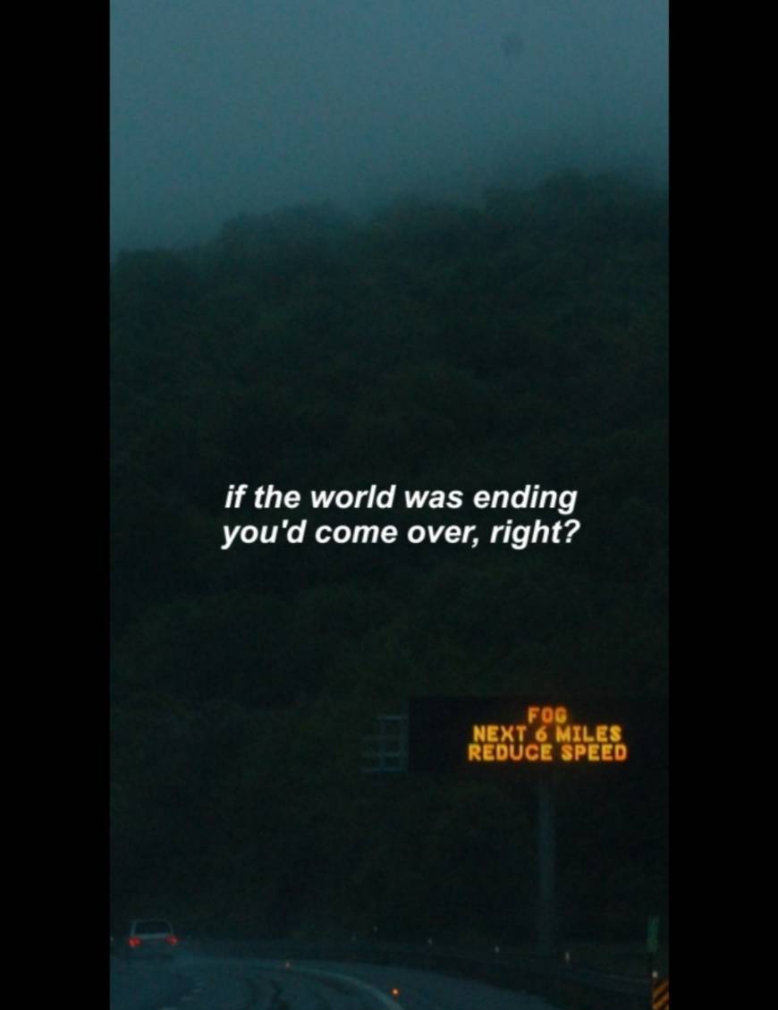 Canción If the world was ending (cover)