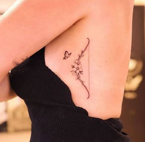 Moda Tatuagens delicadas