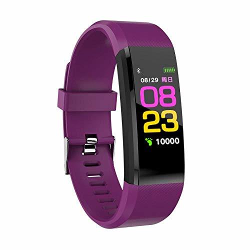 Place Smart Watch Pedometer Watch Blood Pressure Rate Monitoring Fitness Bracelet@E