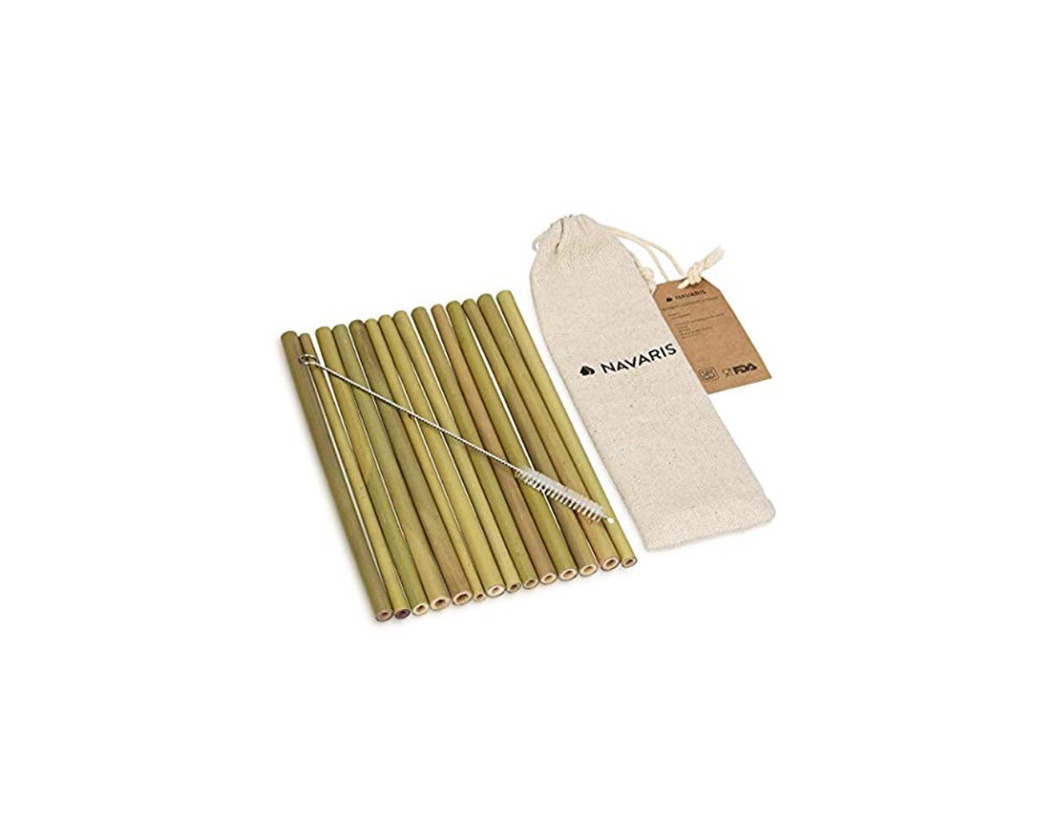 Product Bamboo Straw Navaris 