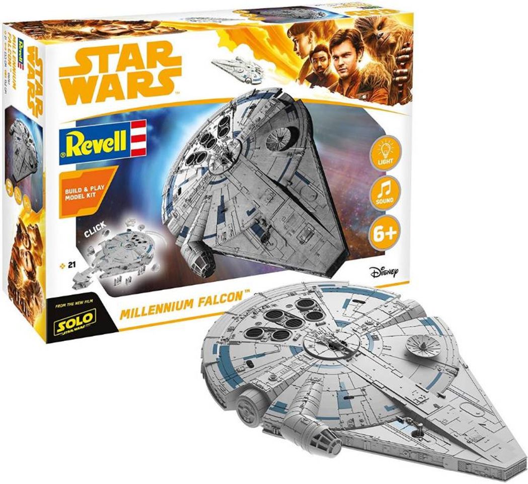 Moda REVELL MODEL KIT BUILD AND PLAY MILLENNIUM FALCON 1:164