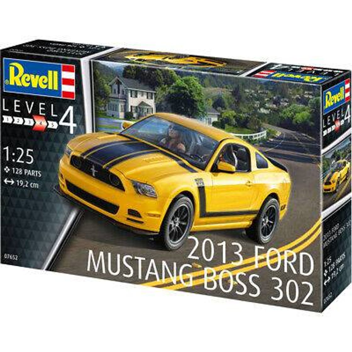 Fashion Revell Model Kit 2013 Ford Mustang Boss 302 1:25