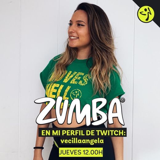 CLASES DE ZUMBA online con Ángela Vecilla. 