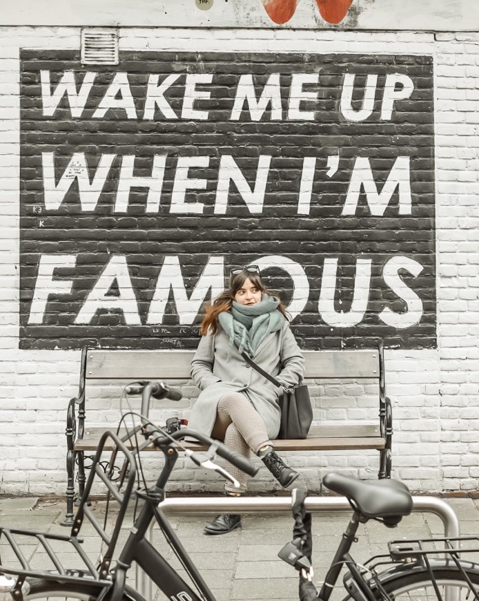 Lugar WAKE ME UP WHEN I'M FAMOUS Bench