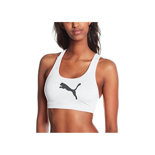 Puma Powershape Forever, Sujetador de energía para Mujer, Blanco, 40