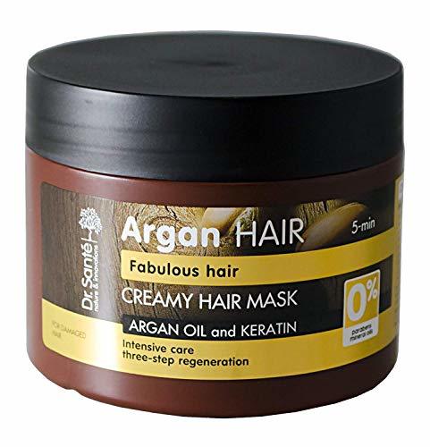 Dr. Sante Mascarilla Capilar Profesional Hidratante de Aceite de Argán y Queratina