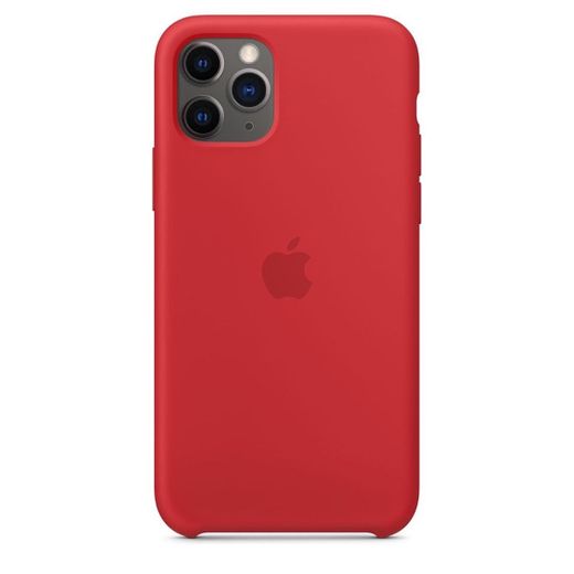 Capa em silicone para iPhone 11 Pro - Vermelho