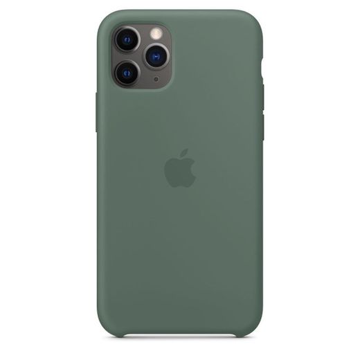 Capa em silicone para iPhone 11 Pro - Verde Pinheiro 