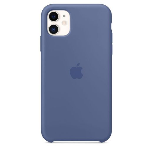 Capa em silicone para iPhone 11 Pro - Azul-Linho 