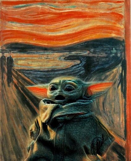 Baby yoda ART