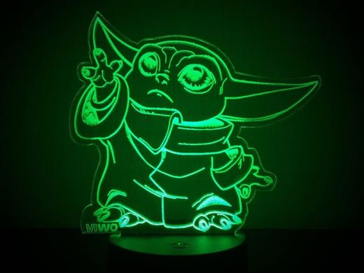 Baby yoda lamp 