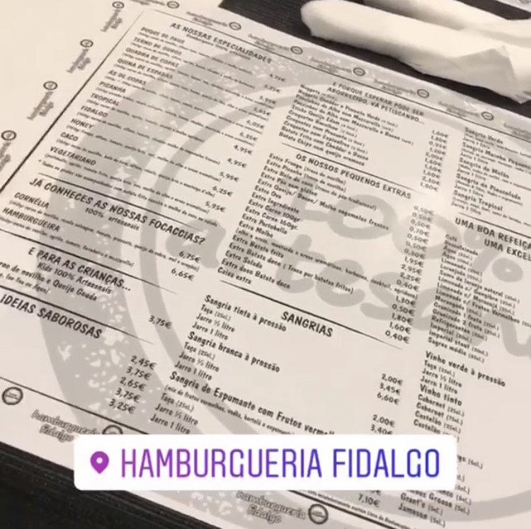 Restaurants Hamburgueria Fidalgo
