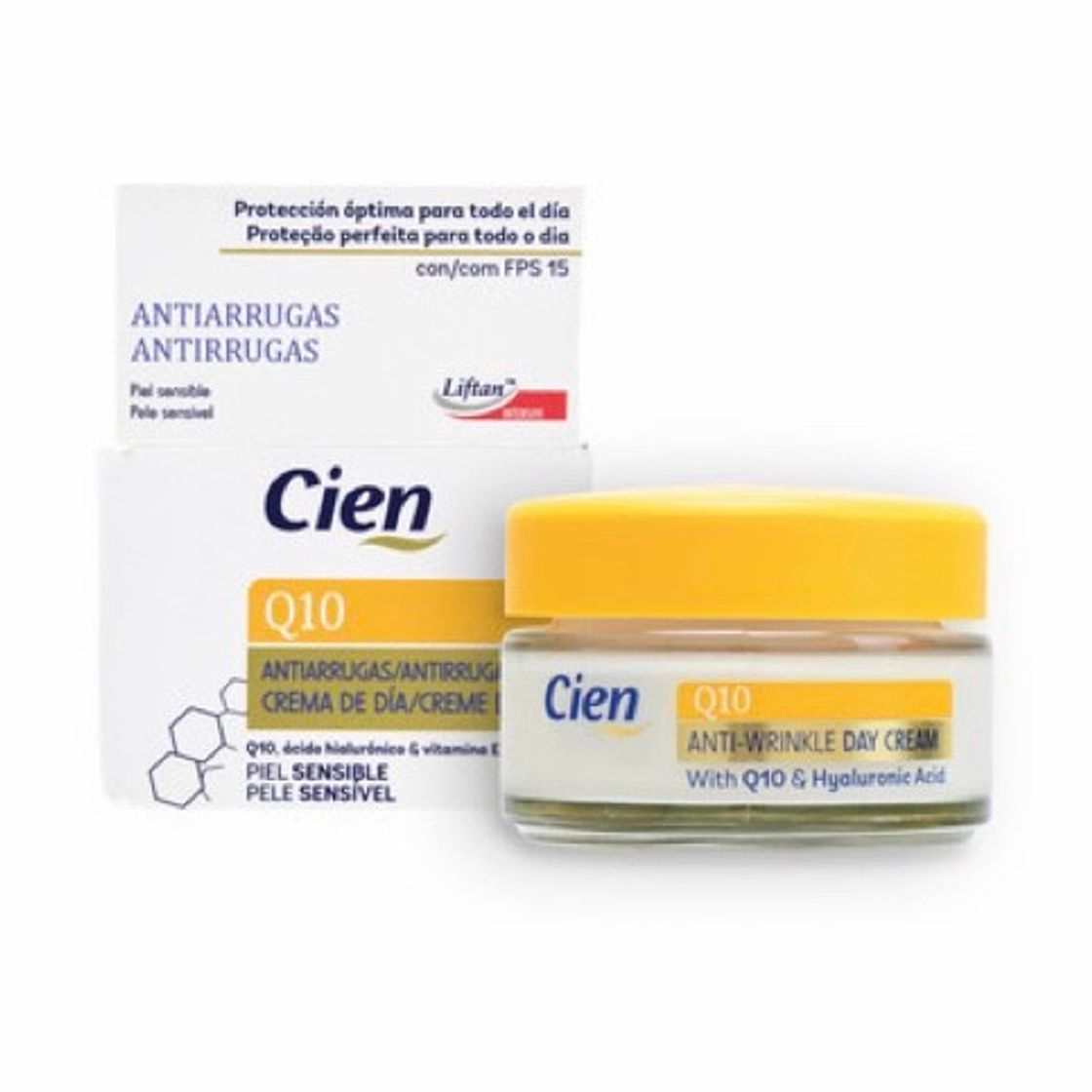 Producto Creme Antirrugas Cien Q10 