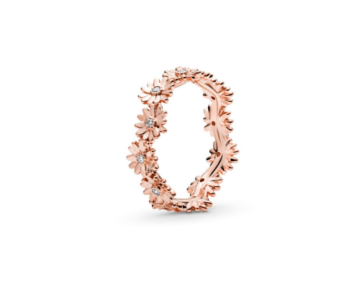 Anel Sparkling Daisy Flower Crown