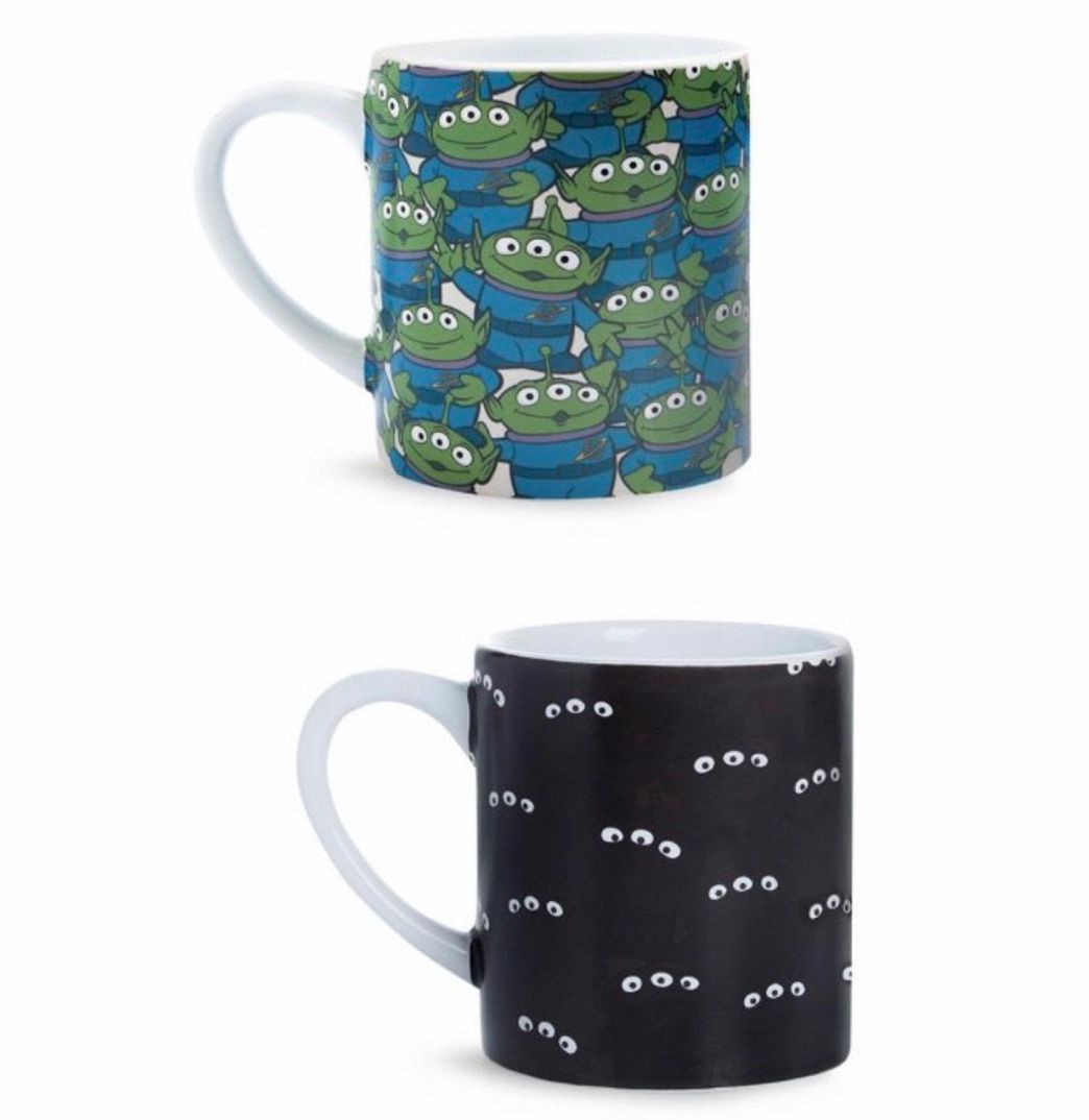 Caneca extraterrestres Toy Story muda com calor