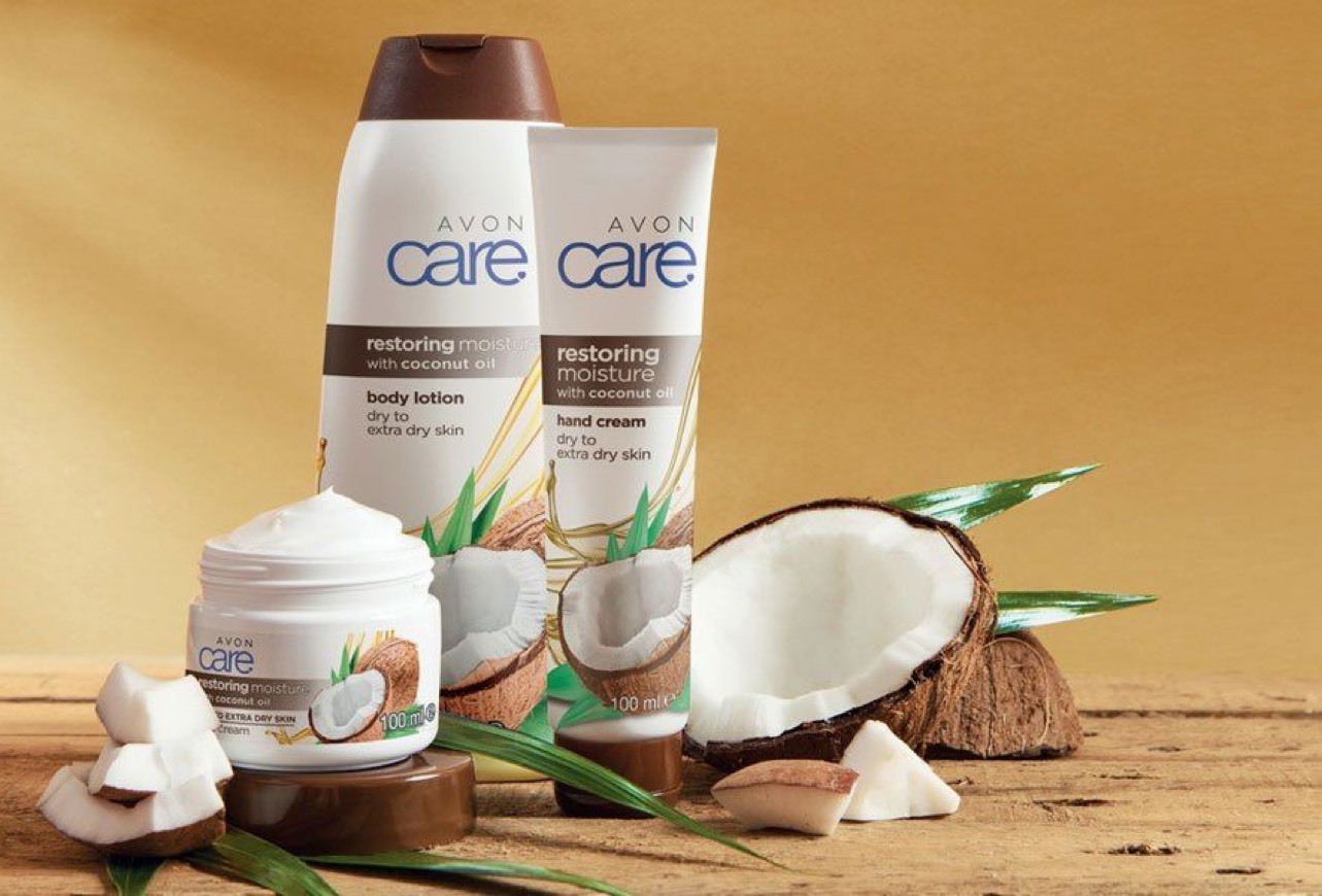 Social Loción Corporal Aceite de Coco Avon Care 400ml