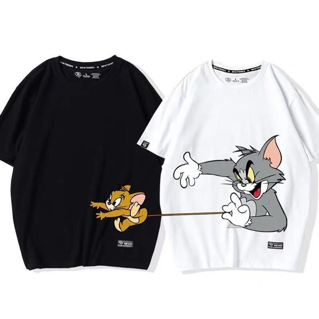 Social Tom and Jerry Matching Tees 