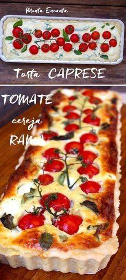 Social Quiche Caprese
