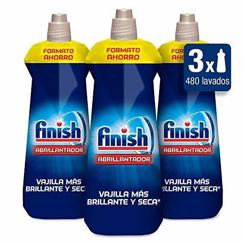 Social Finish Triplo Abrillantador Lavavajillas - 3 unidades x 800 ml