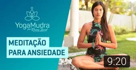 Moda Meditação para ansiedade 